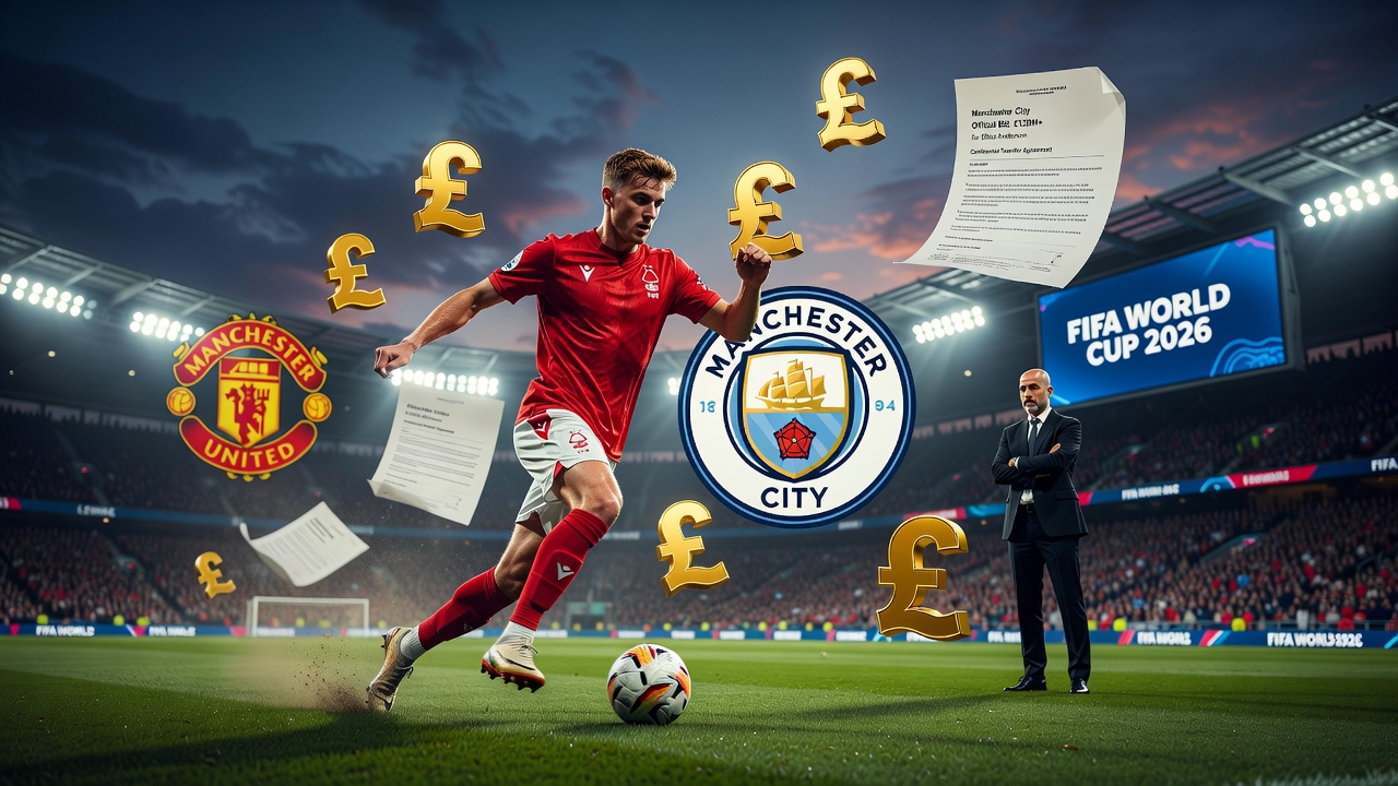 Manchester City avança por Elliot Anderson com oferta acima de £120 milhões