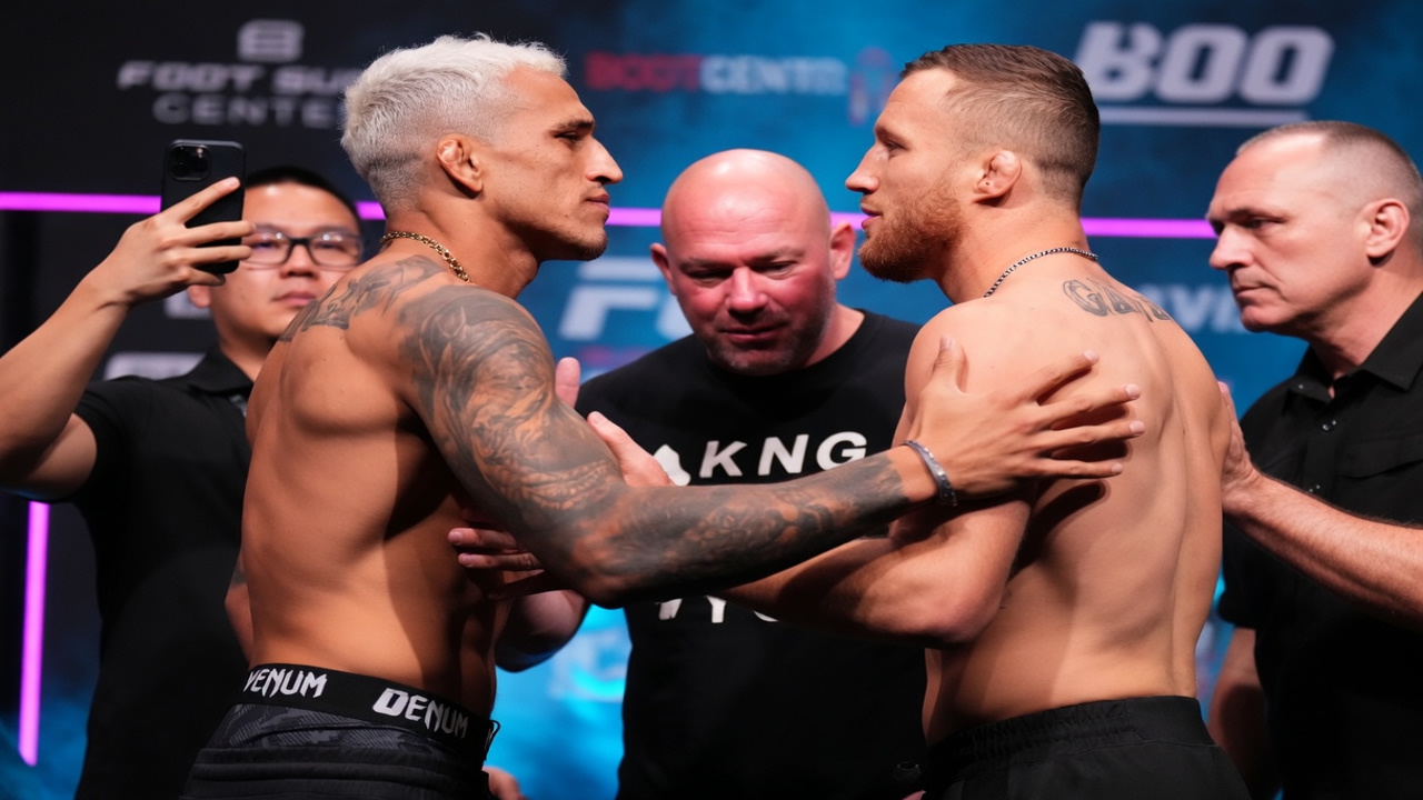 Gaethje destrói Topuria e acende a disputa pelo cinturão dos leves Gaethje destrói Topuria e acende a disputa pelo cinturão dos leves