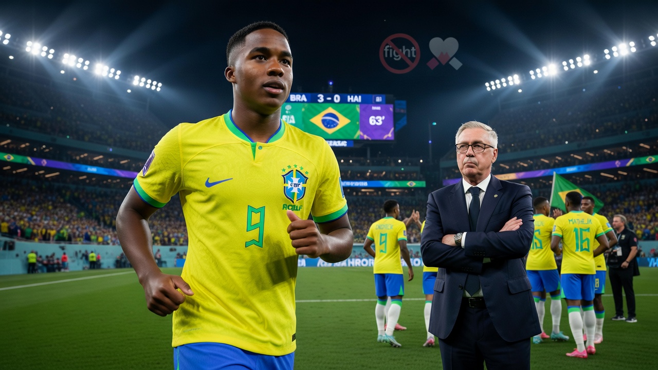 Endrick rebate rumores e defende Ancelotti na Copa do Mundo 2026