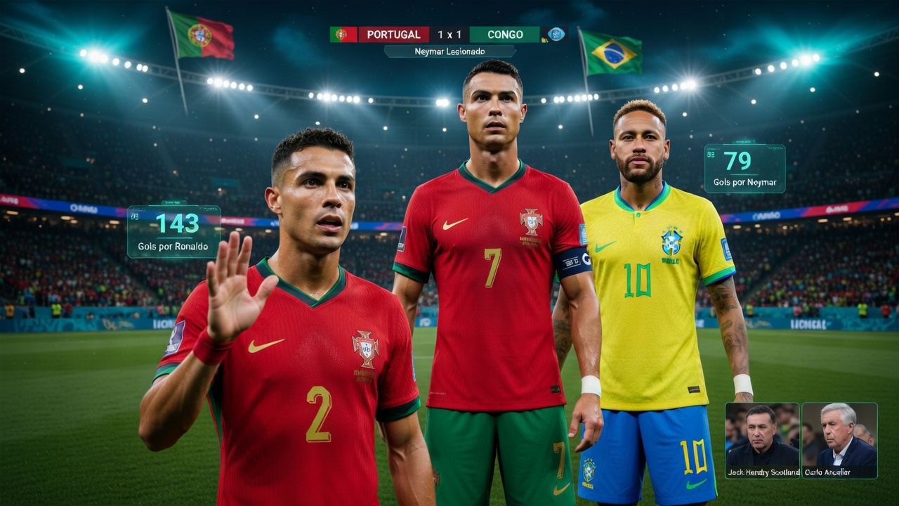 Cancelo defende Ronaldo e Neymar das críticas na Copa do Mundo Cancelo defende Ronaldo e Neymar das críticas na Copa do Mundo