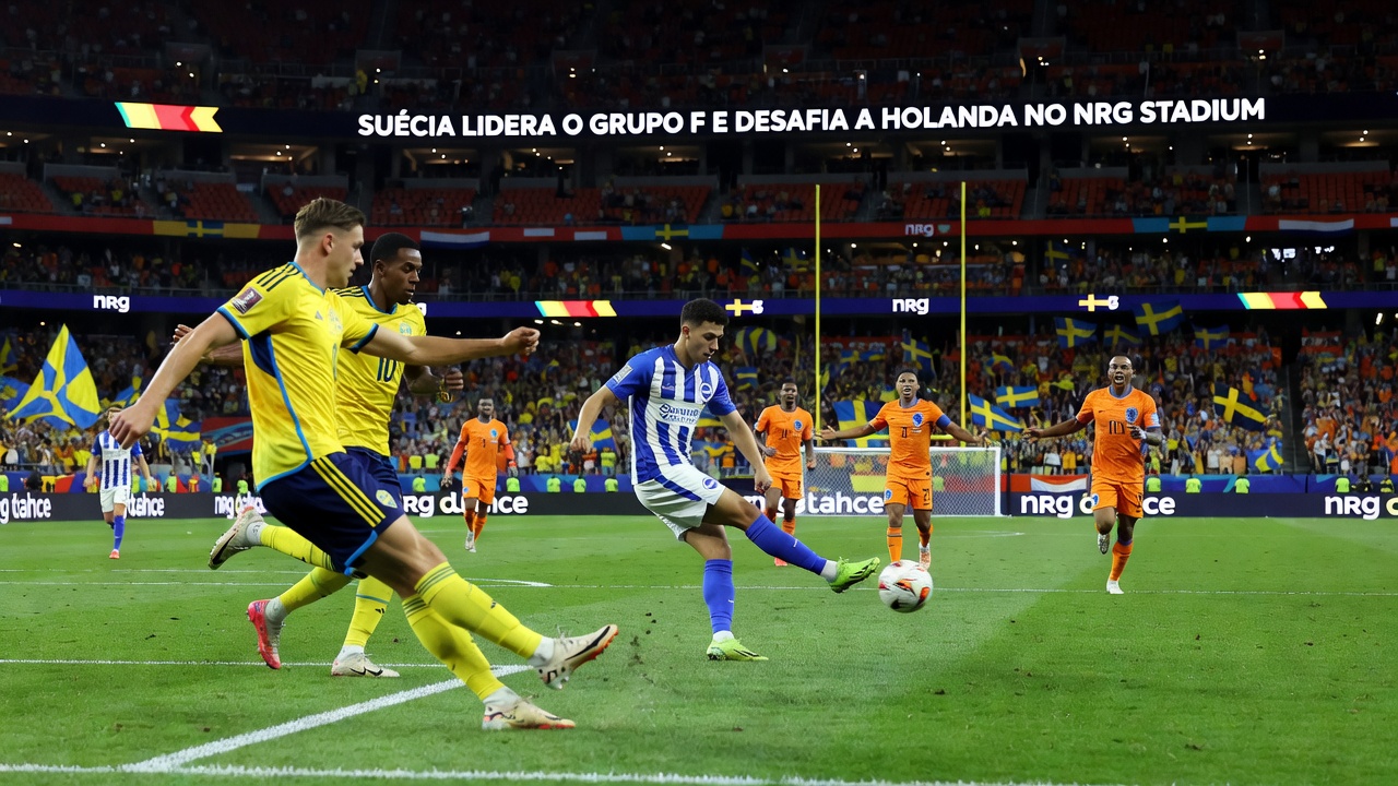 Suécia lidera o Grupo F e desafia a Holanda no NRG Stadium