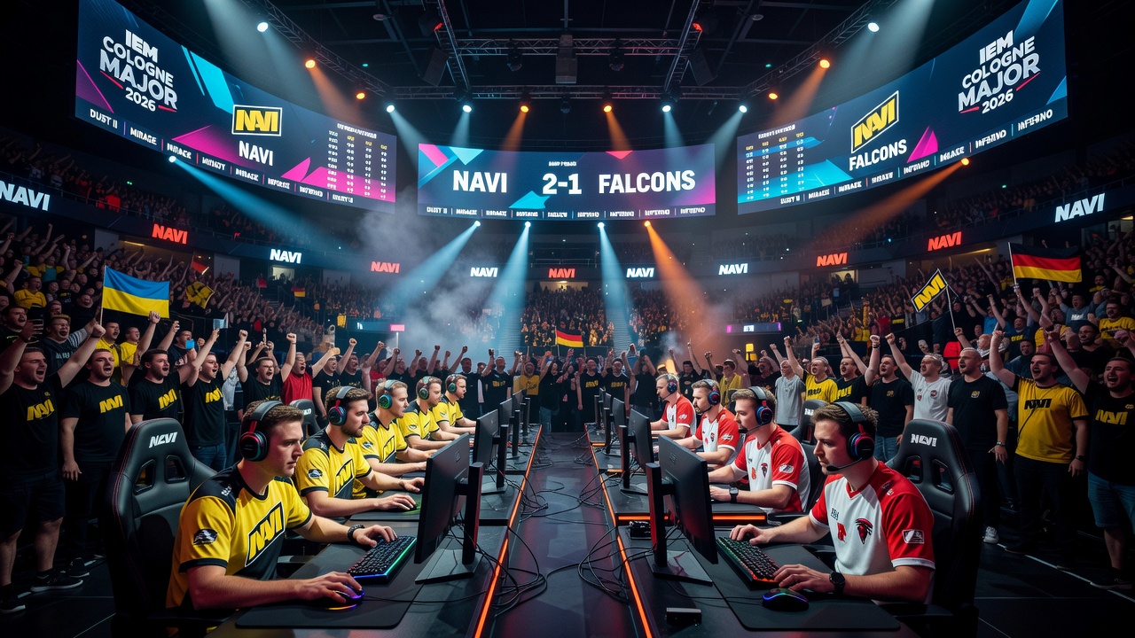 NAVI o krok od playoffów na IEM Cologne Major 2026 NAVI o krok od playoffów na IEM Cologne Major 2026