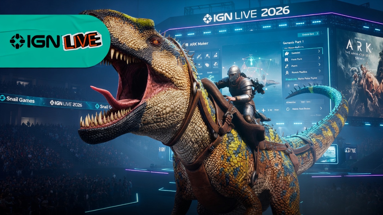 Jeremy Stieglitz anuncia o ARK Maker e o remake de Genesis Part 1 na IGN Live 2026