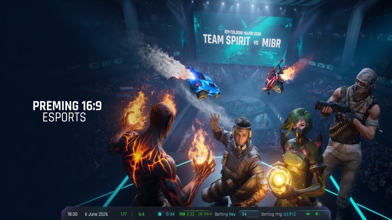 Team Spirit face MIBR at the IEM Cologne Major 2026 with six wins in seven