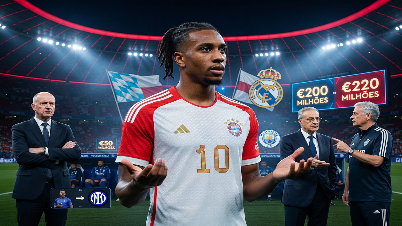 Bayern recusa vender Olise por menos de €200 milhões – e o Real Madrid quer pagar
