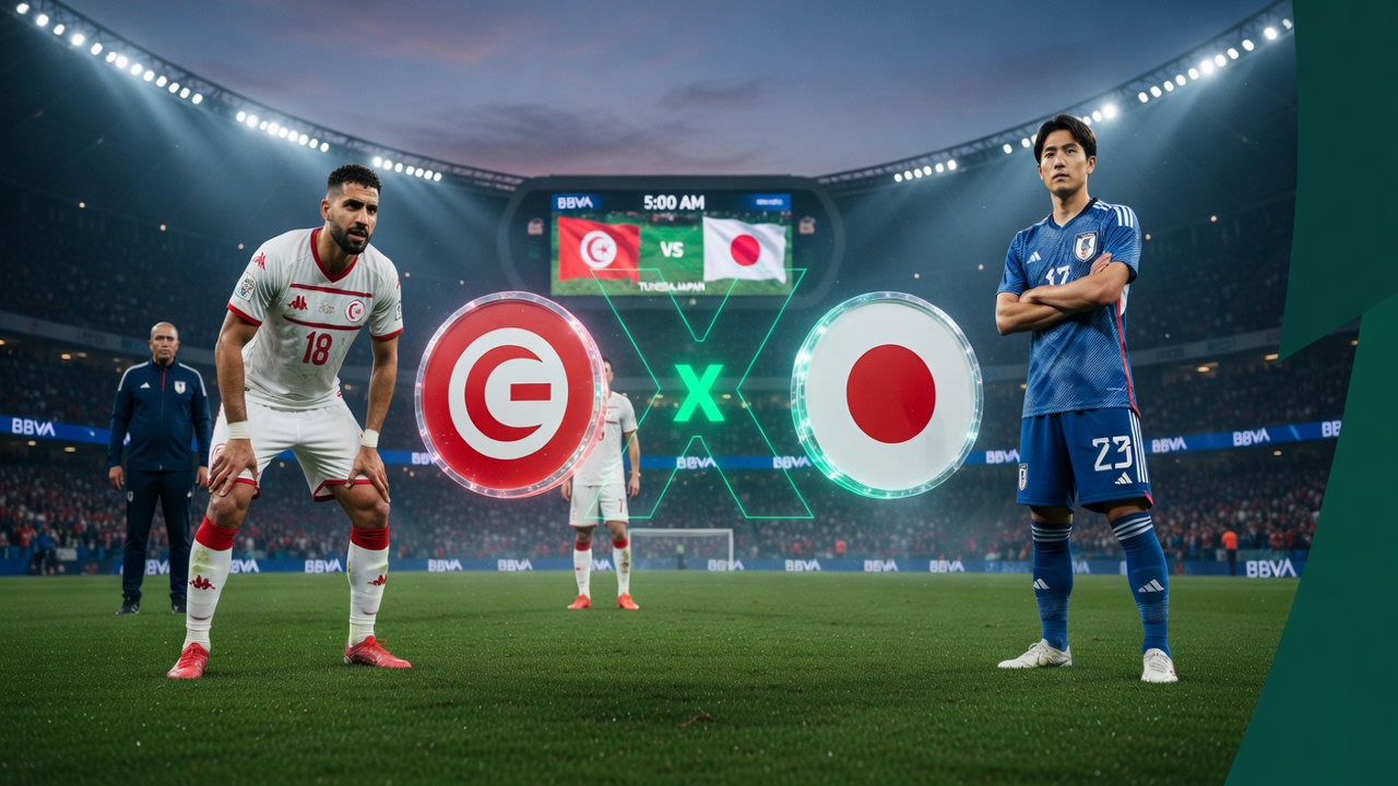 Tunísia chega em frangalhos para encarar o Japão na Copa do Mundo 2026