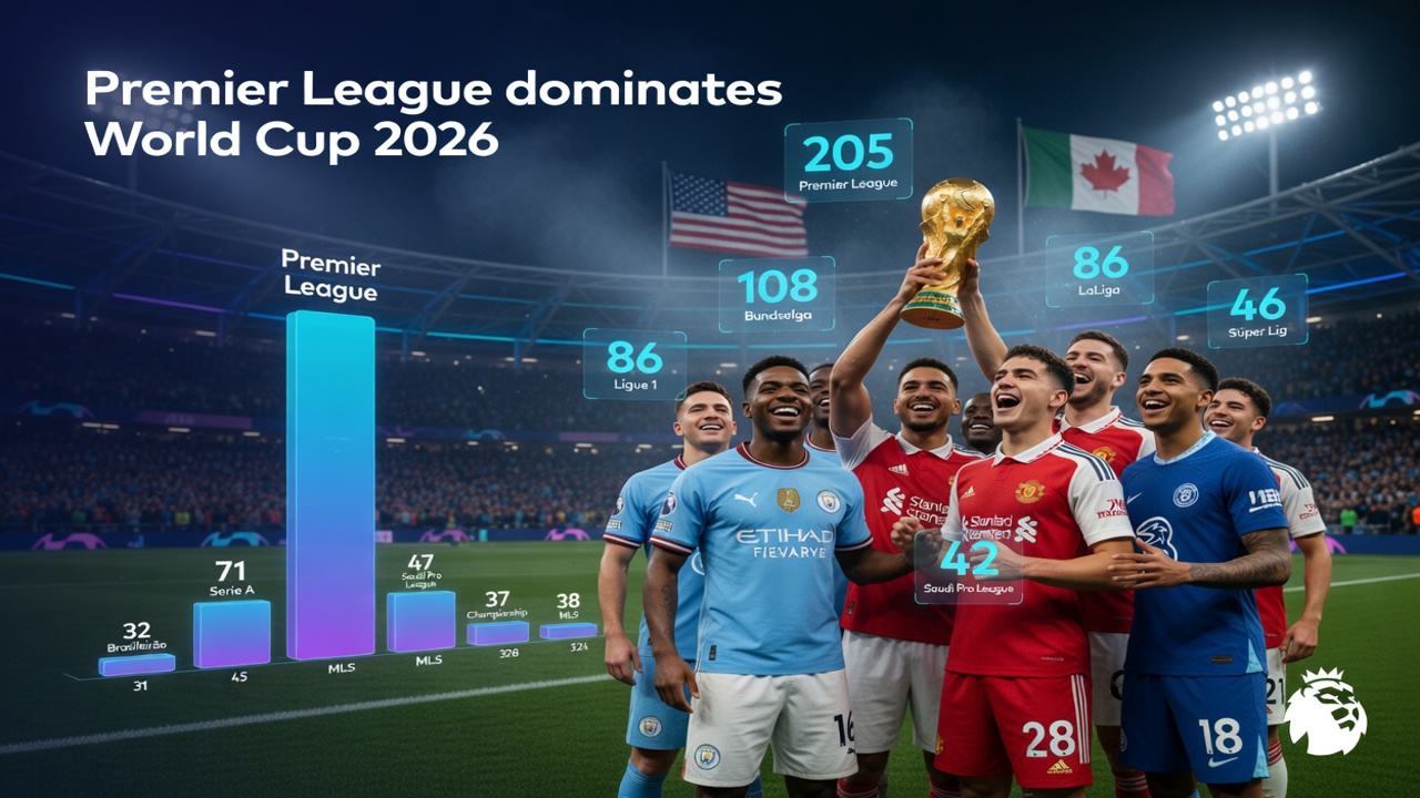 Premier League dominates the 2026 World Cup with 205 call-ups Premier League dominates the 2026 World Cup with 205 call-ups