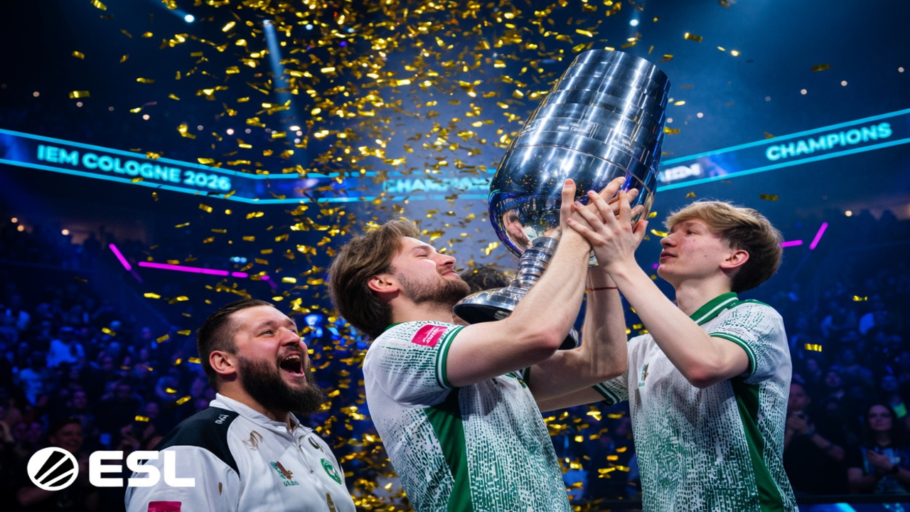 Team Falcons vence IEM Cologne 2026 com 3-0 sobre a FURIA e fatura US$ 500 mil