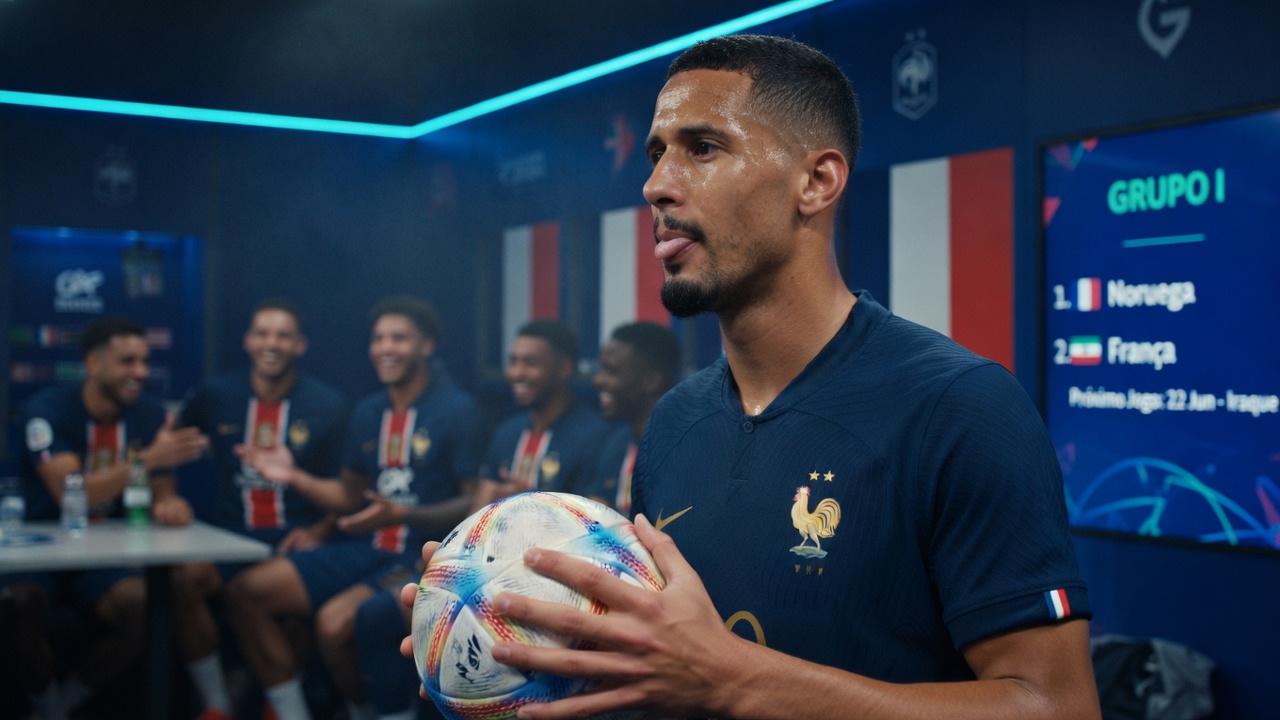 Saliba esquece a final da Champions e mira a Copa do Mundo pela França