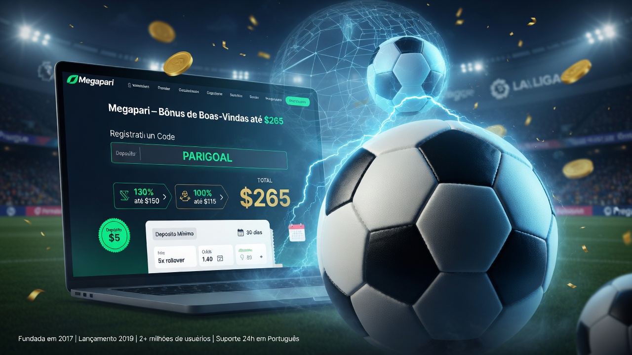PARIGOAL কোডে $২৬৫ পর্যন্ত ওয়েলকাম বোনাস চালু করল Megapari