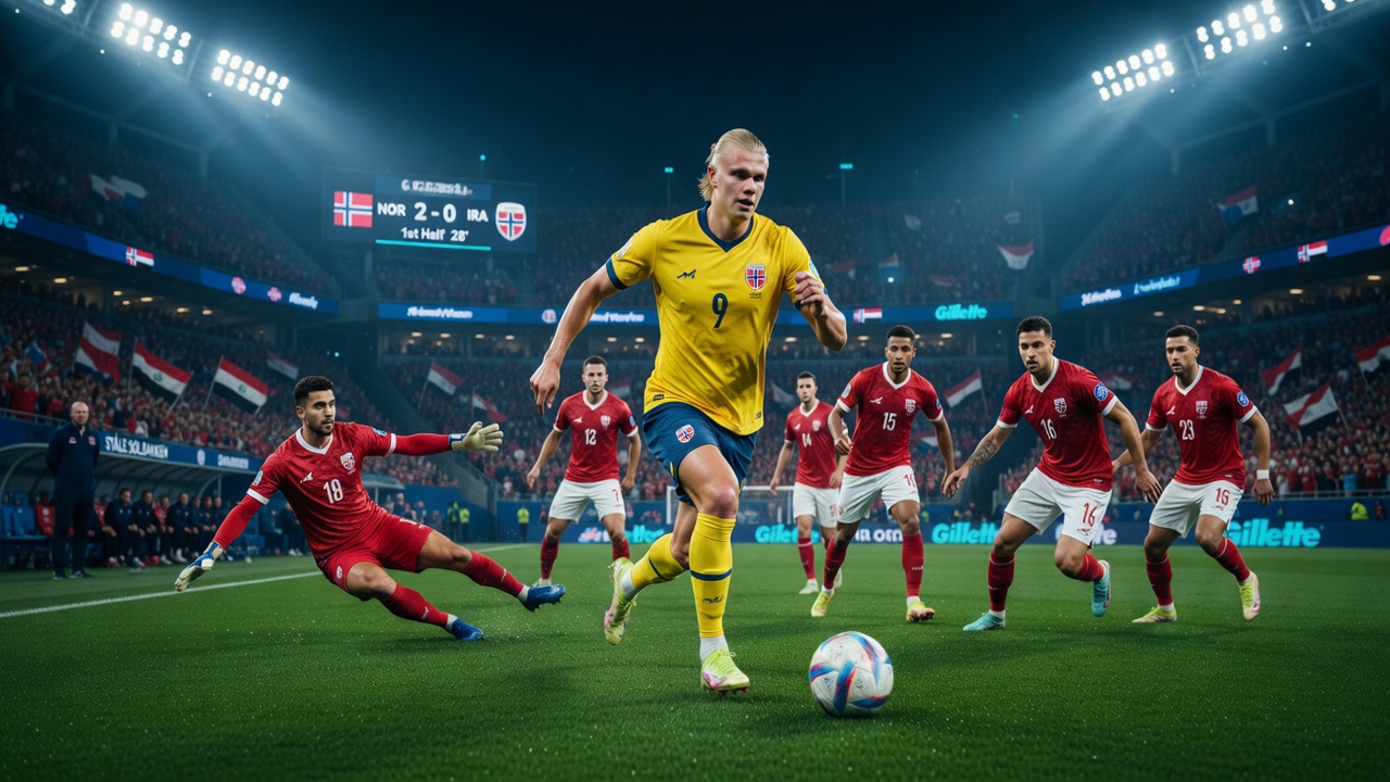 Haaland estreia no Mundial 2026 contra o Iraque nesta terça-feira
