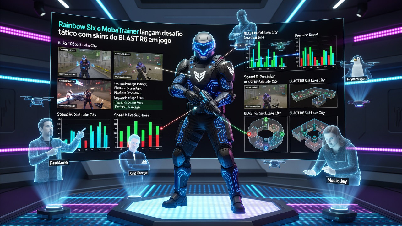 Rainbow Six and MobaTrainer launch tactical challenge with BLAST R6 skins on the line Rainbow Six and MobaTrainer launch tactical challenge with BLAST R6 skins on the line