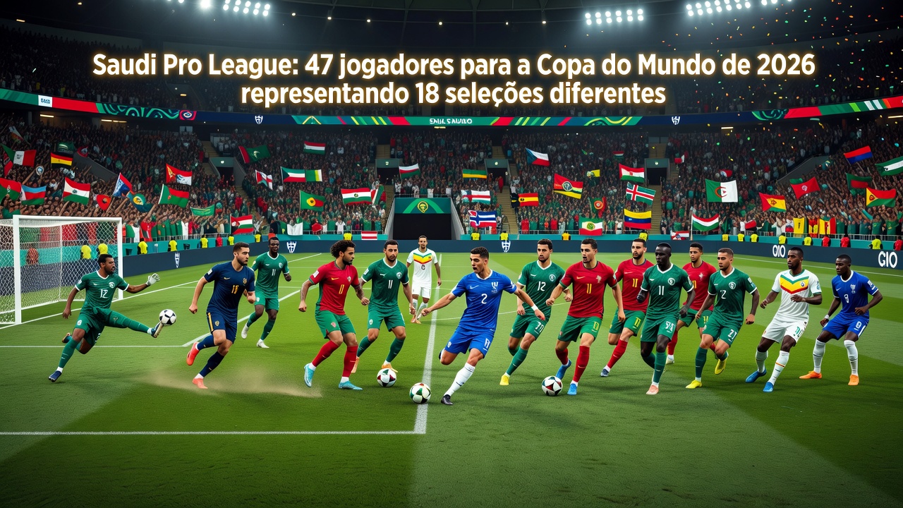 Saudi Pro League sends 47 players to the 2026 World Cup Saudi Pro League sends 47 players to the 2026 World Cup