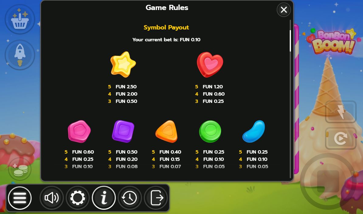 Bonuses and symbols