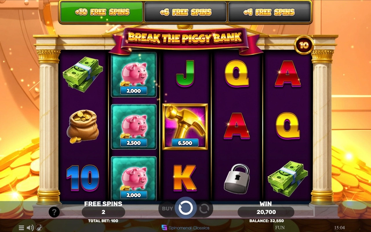 Symbols in the game