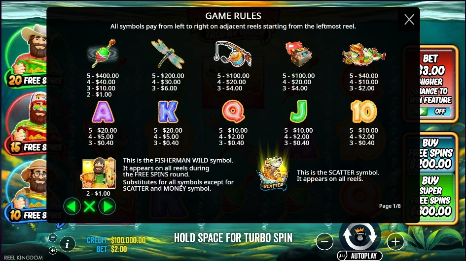 Sounds and gameplay experience