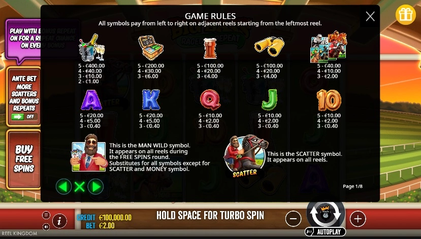 Sounds and gameplay experience