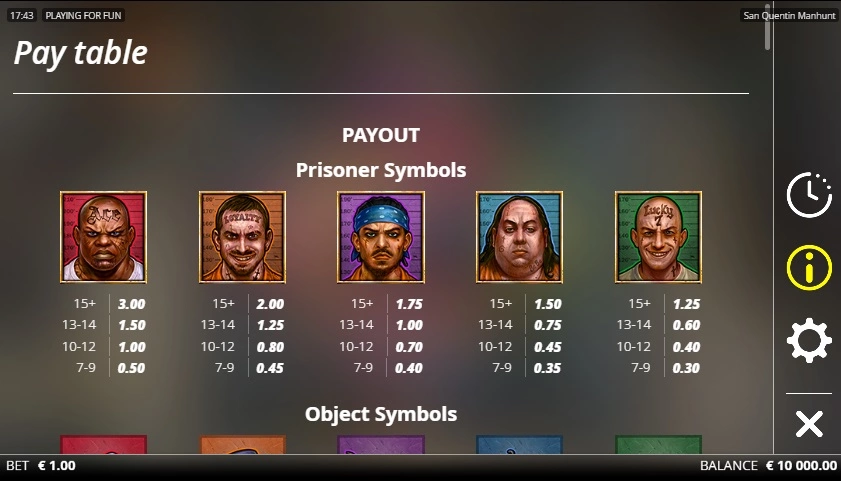 Sounds and gameplay experience