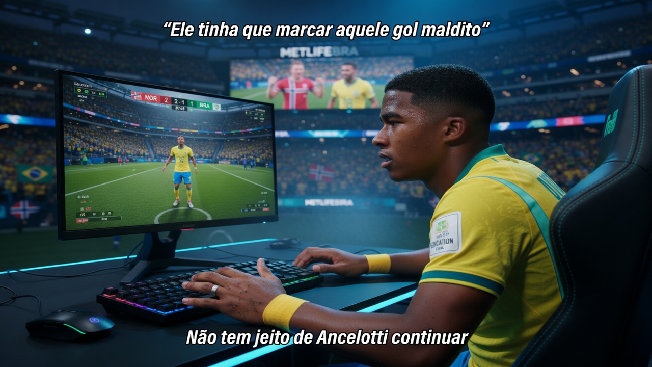 Romário detona Endrick e exige demissão de Ancelotti após eliminação na Copa