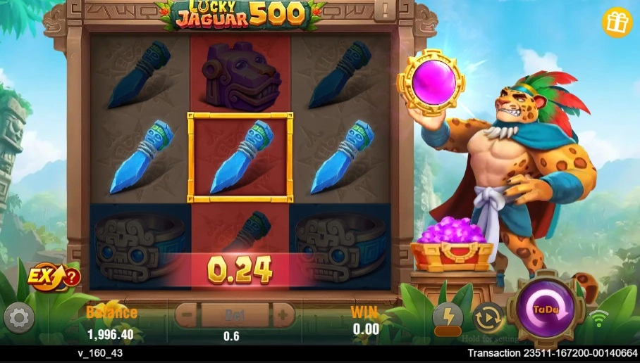 Paytable and winning combinations