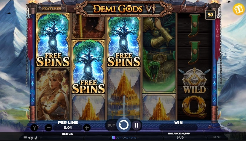 Bonus rounds and free spins