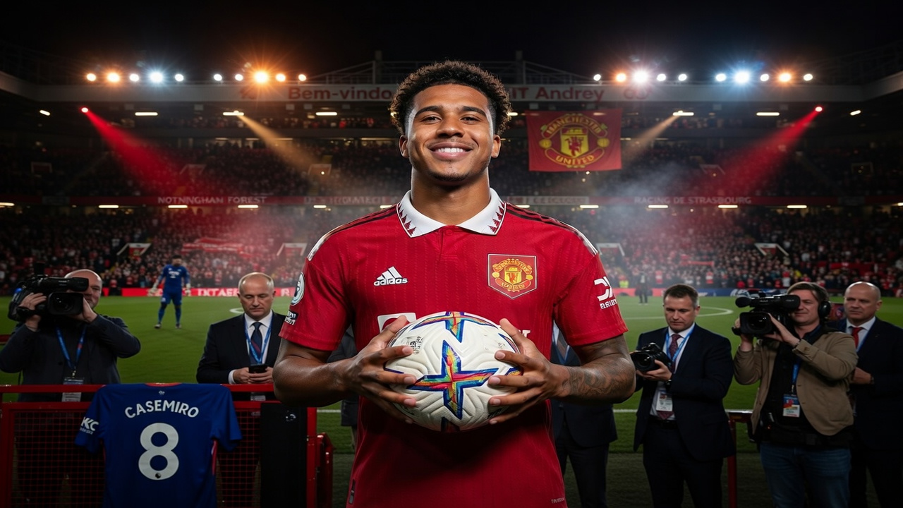 Andrey Santos deixa o Chelsea e assina com o Manchester United