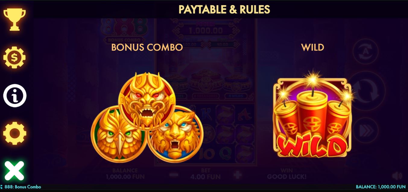 Bonuses and symbols