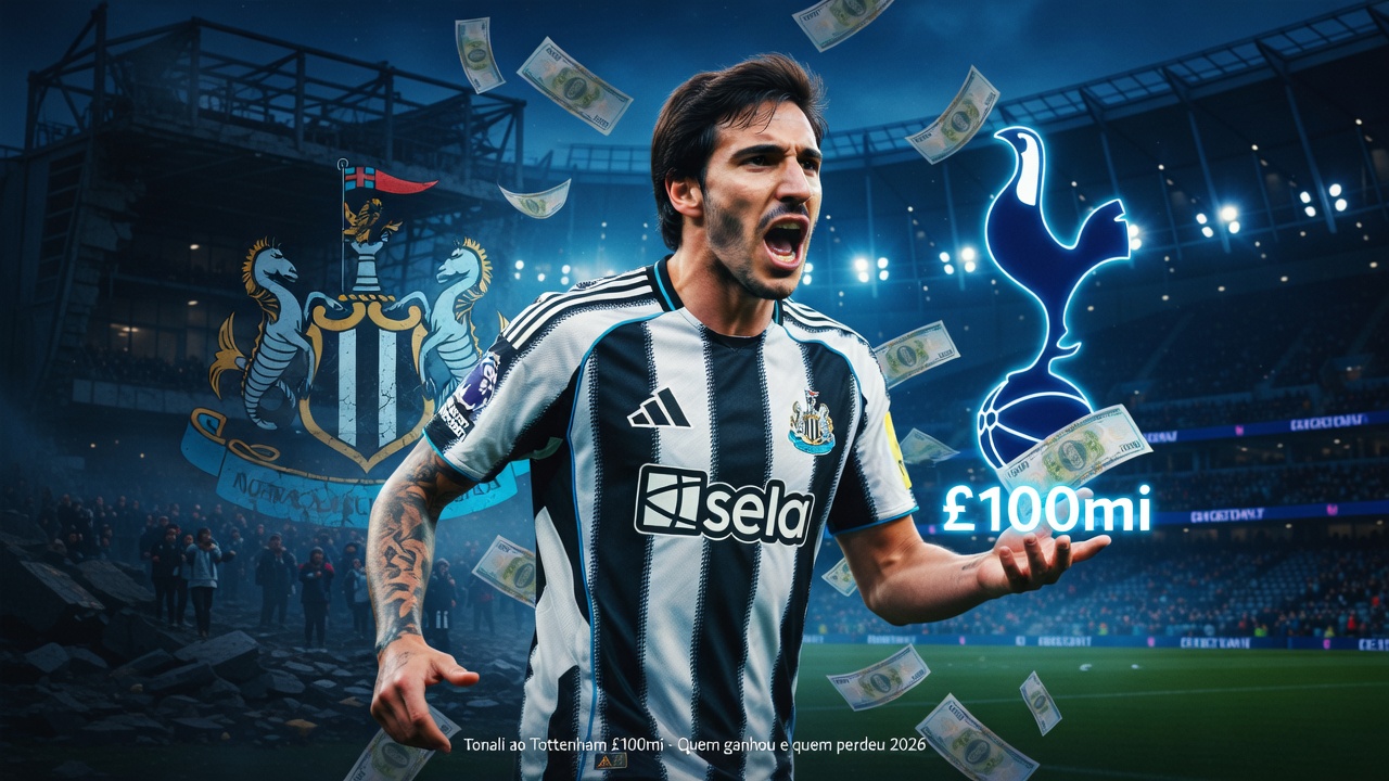 Tonali ao Tottenham por £100 mi: quem ganhou e quem perdeu na janela de 2026 Tonali ao Tottenham por £100 mi: quem ganhou e quem perdeu na janela de 2026