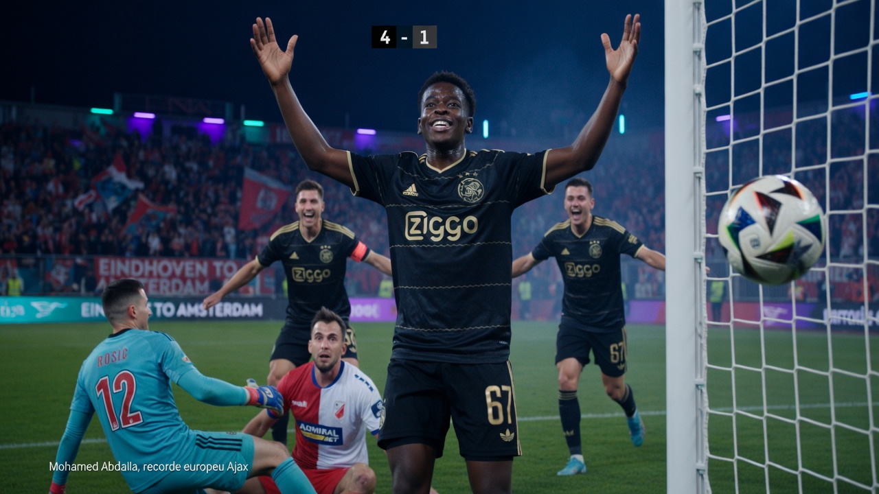 Abdalla scores at 16 and sets an Ajax European record