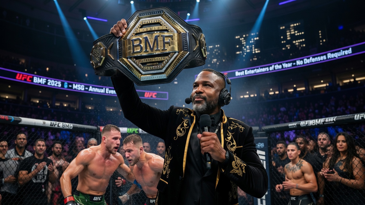 Din Thomas propõe novo formato para o cinturão BMF no UFC Din Thomas propõe novo formato para o cinturão BMF no UFC