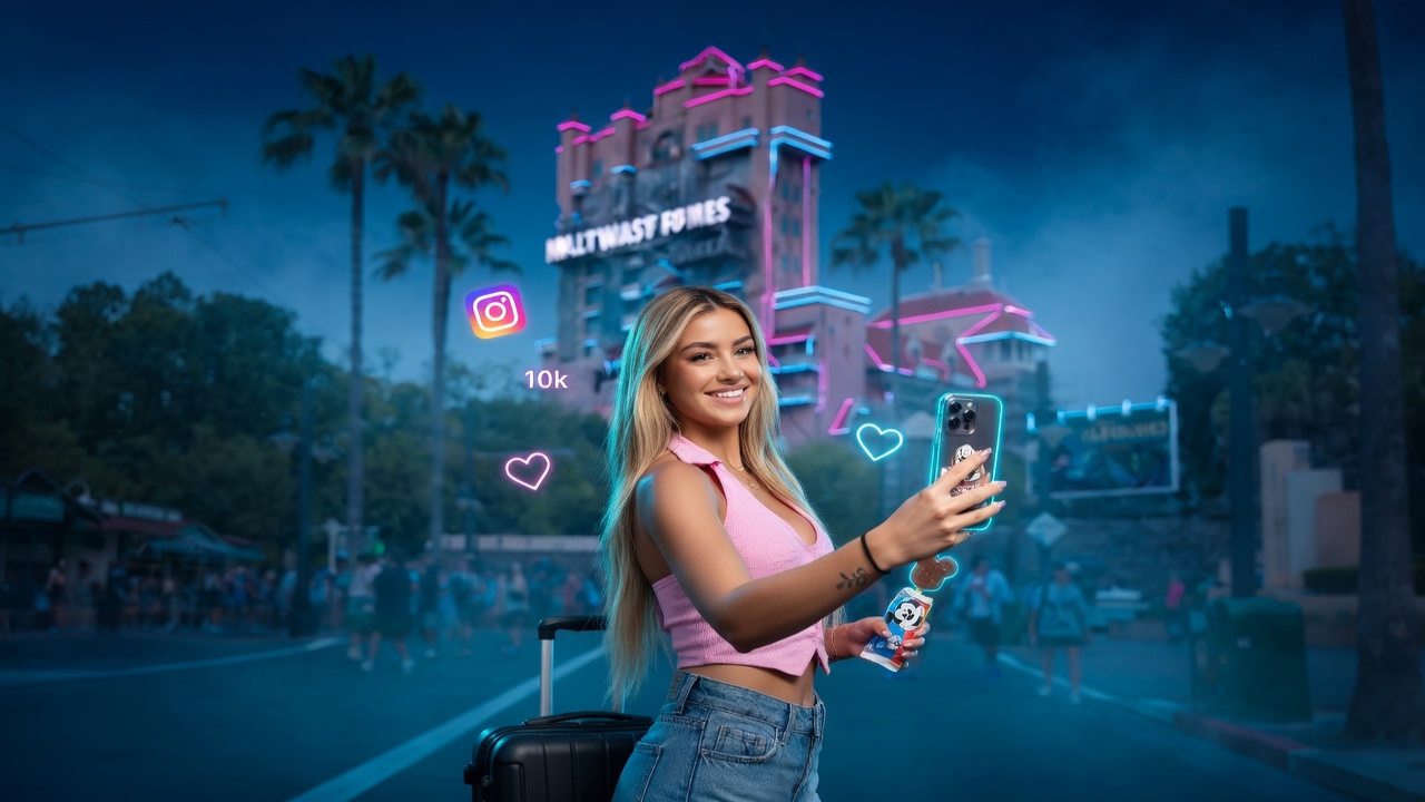 Bianca Casemiro ganhou 10 mil seguidores na Copa e agora curte a Disney em Orlando Bianca Casemiro ganhou 10 mil seguidores na Copa e agora curte a Disney em Orlando