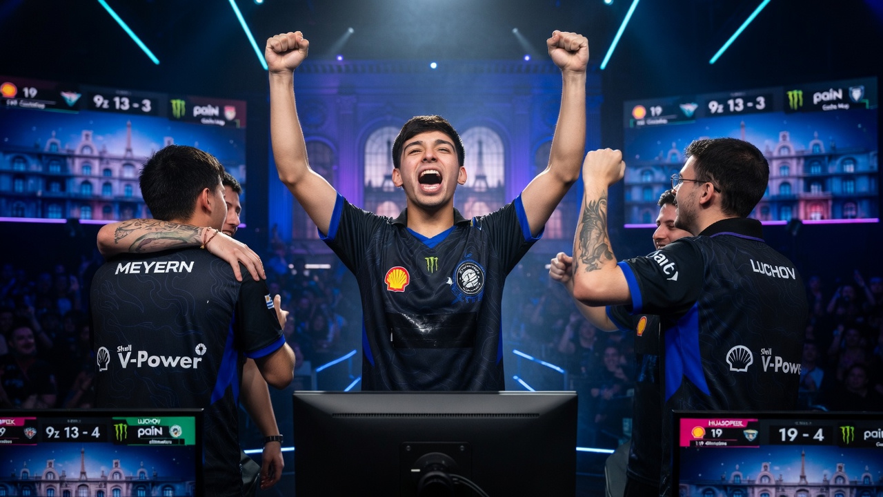 9z atropela paiN por 13 a 3 em Paris