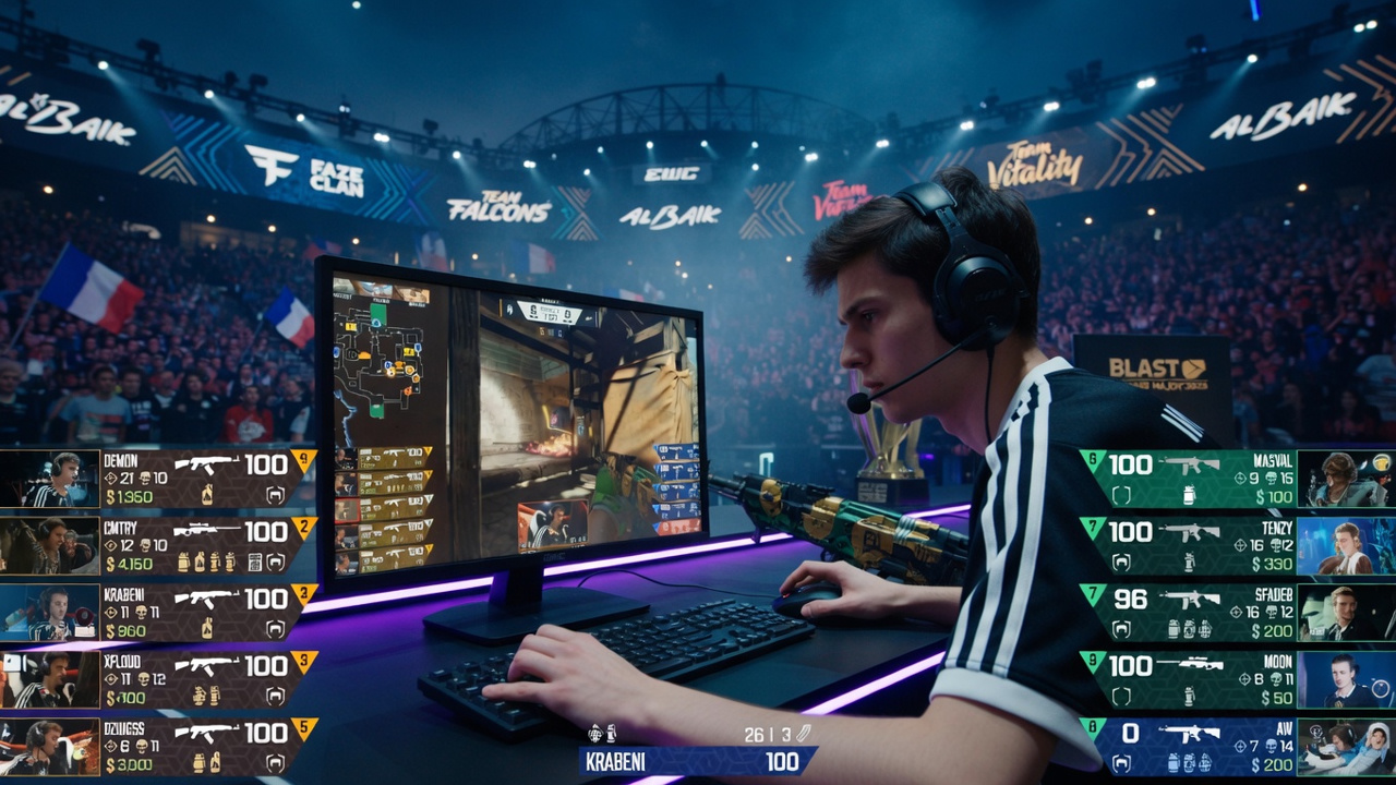 G2 abre playoffs do EWC CS2 em Paris