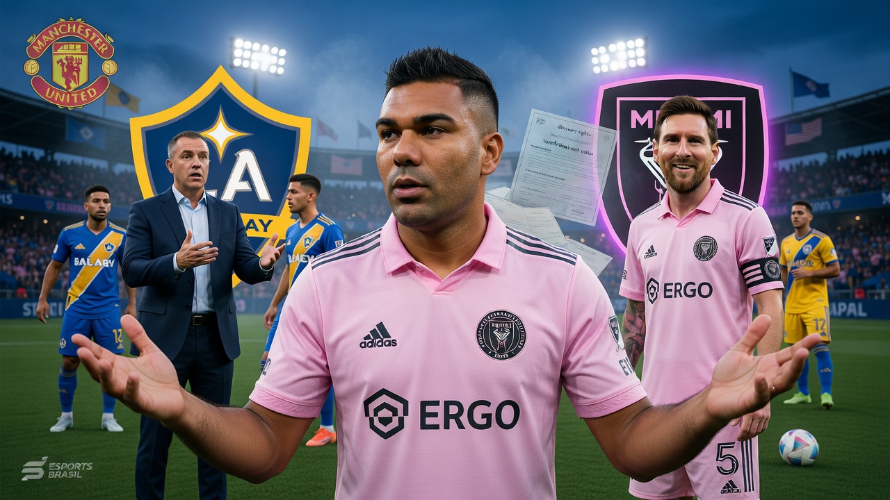 Casemiro expõe disputa entre Galaxy e Inter Miami