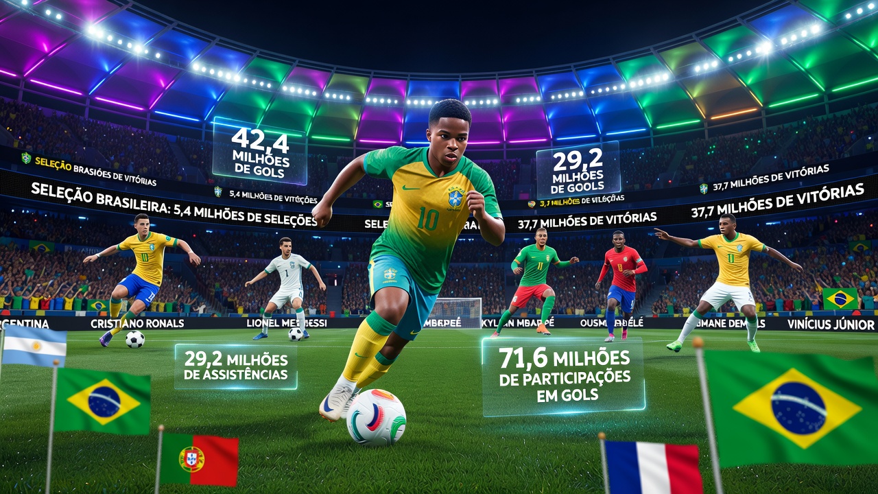 Endrick soma 71,6 milhões e cresce no FC Mobile Endrick soma 71,6 milhões e cresce no FC Mobile