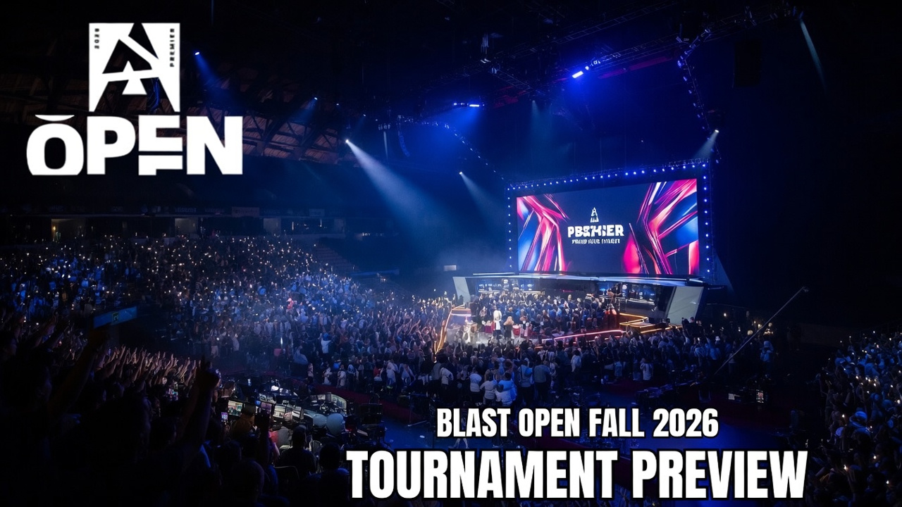 BLAST Open Fall 2026 reúne 16 times por 1,1 milhão de dólares