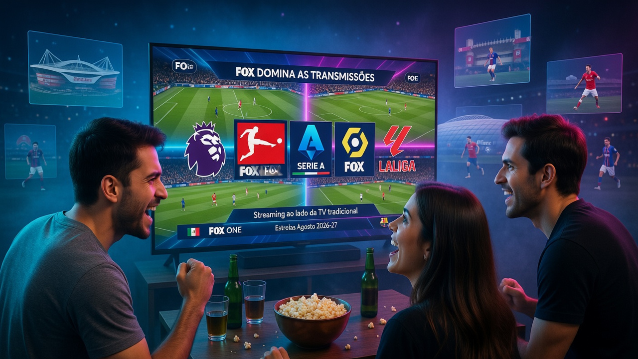 FOX domina a transmissão das cinco grandes ligas europeias no México FOX domina a transmissão das cinco grandes ligas europeias no México