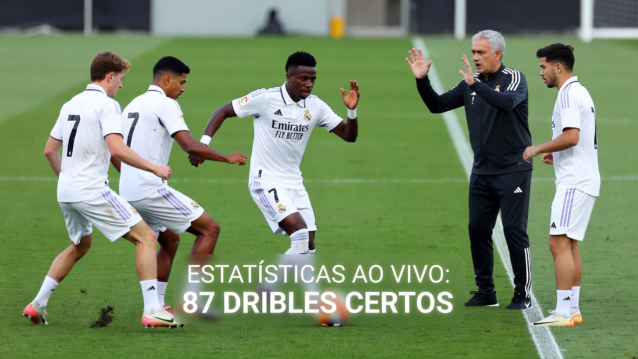 Vinicius Junior retoma treinos no Real Madrid sob Mourinho