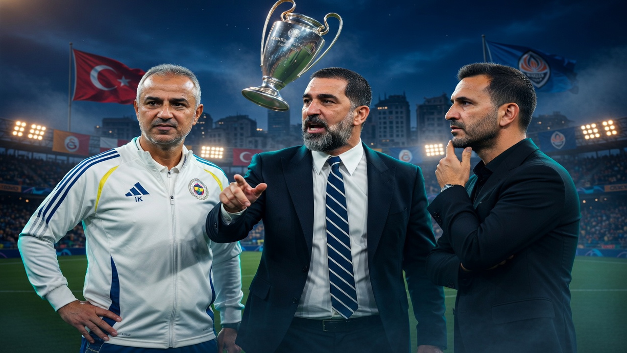 Liga dos Campeões terá três técnicos turcos pela primeira vez