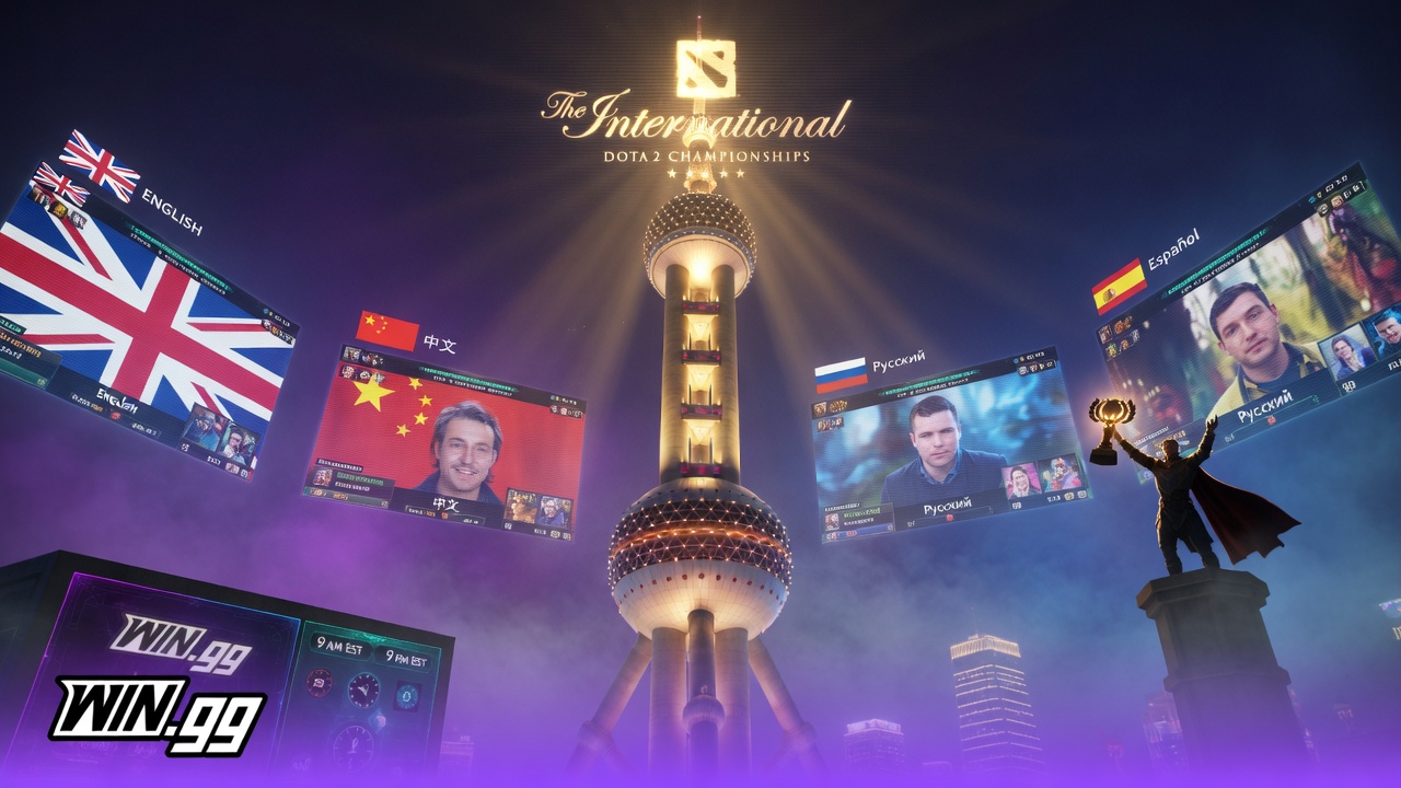 Valve abre TI15 em Xangai com 4 idiomas