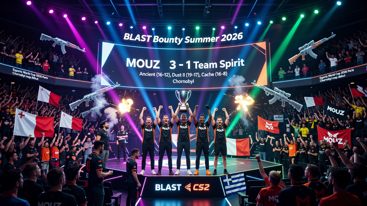 MOUZ vence Bounty Summer 2026 e supera Spirit na final