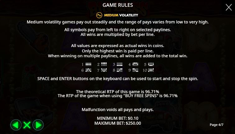 Bonuses and symbols