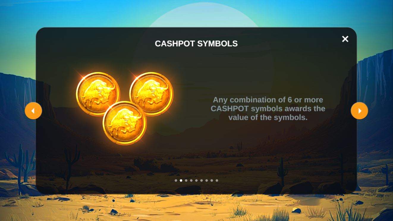Paytable and winning combinations