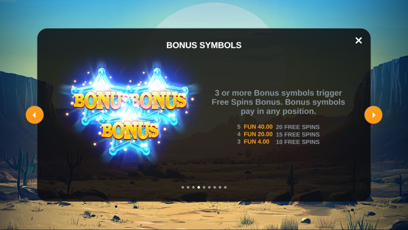 Bonuses and symbols