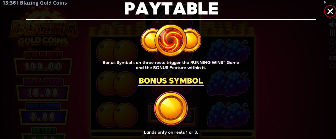 Bonuses and symbols