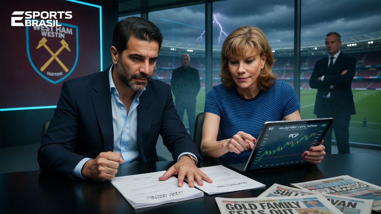 Família Gold vende ações do West Ham para grupo de Amanda Staveley Família Gold vende ações do West Ham para grupo de Amanda Staveley