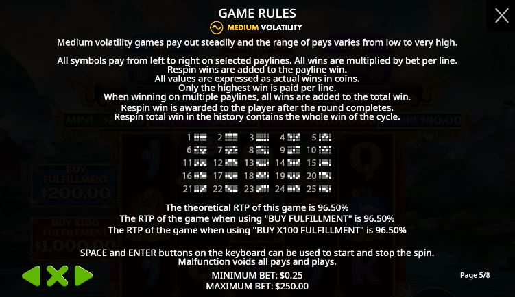 Bonuses and symbols