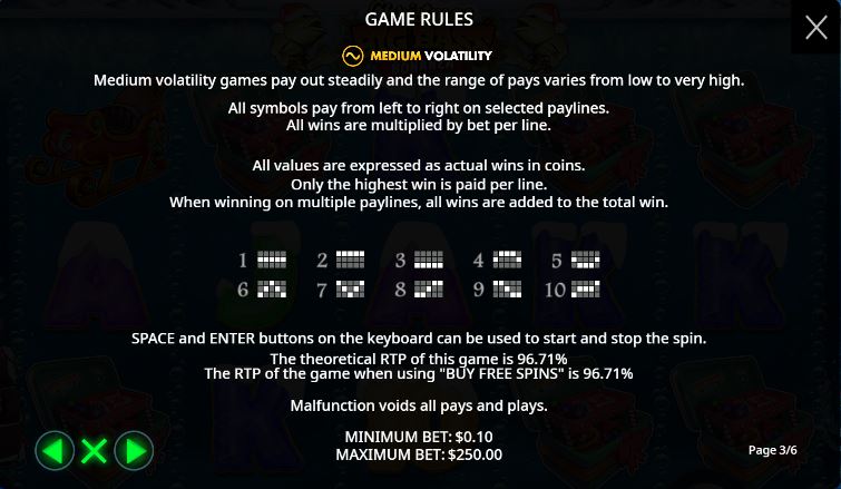 Bonuses and symbols