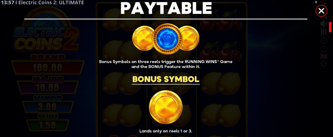 Bonuses and symbols