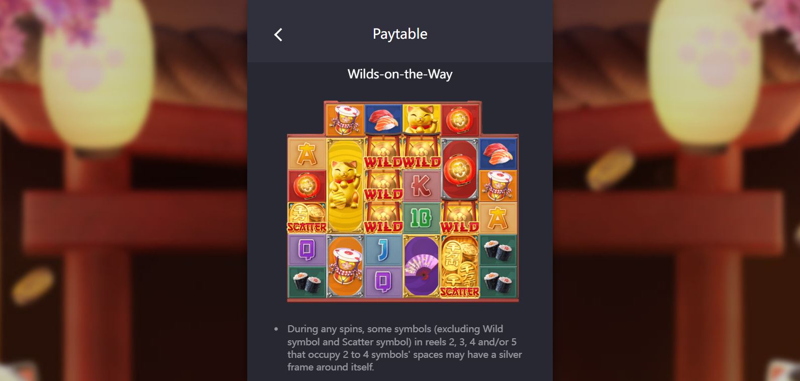 Bonuses and symbols